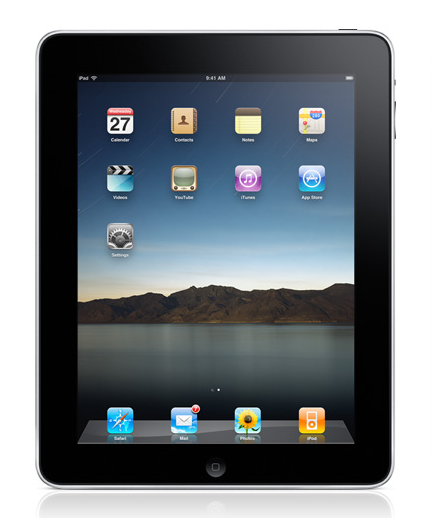 Apple iPad (Apple A4 1GHz, 64GB Flash Drive
